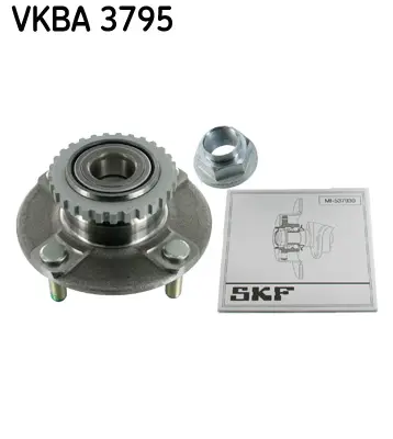 SKF VKBA 3795 Arka Teker Rulmanı (4 Bijon Abs) Hyundaı Coupe, Elantra (1.5 1.6 1.8 B. / 1.9 D.) 713619490 922979 ADG08328