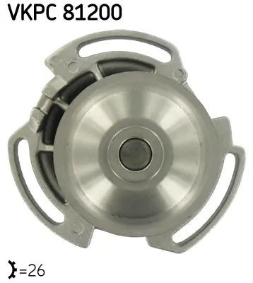 SKF VKPC 81200 Su Pompası (Devirdaim) Audı 50,80 (0.8 1.1 1.3 D.) - Vw Derby, Golf (1.1 1.3 D.) 1138 1987949701 240148 3521 506013 538033510 980142 A159 AQ1039 DP167 P515 PA0313 PA148 PA278P WP0060 WP179