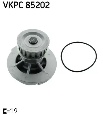 SKF VKPC 85202 Su Pompası (Devirdaim) Opel Ascona B, Ascona C, Corsa A, Corsa A Tr, Kadett D, Kadett E, Kadett E Combo 79-93 1163 1257 1469501 240441 40150002 506006 538031310 9001077 980052 AQ1473 DP505 GWO05AP LDWP0810 O105 P387 PA0091 PA358P PA441 WP0021 WP279 YHO101