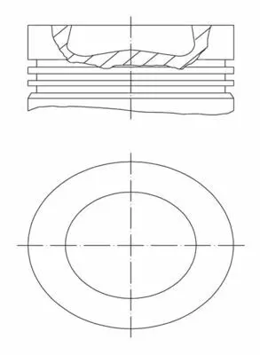 BEHR MAHLE 028PI00155002 Pıston Segman 81.50mm (0.50) Transporter T7 15>> Crafter 16> Tge 16> 2.0tdı Cxfa Cxga Cxgb Cxha Cxhb 65025016000