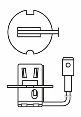 BOSCH 1987302802 12v Standart H3 Ampul 55w 10 Ad 12V, 55W, H3, PK22S, 1987302802, 1987302802