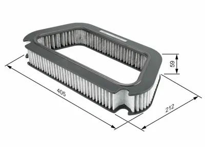 BOSCH 1987432423 Polen Filitresi Audı A8 2.8 - 3.0 - 3.2 - 3.7 - 4. - 4.2 - 6.0 Tdı - Quattro 03> Karbonlu GM 4E0819439A