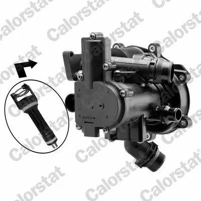 CALORSTAT by Vernet TFS7195.113J Termostat A1 A3 A4 A5 A6 A7 Q2 Q3 Ateca Leon Superb Octavia Kodiaq Tiguan Polo Passat Golf Vii Arteon 1.8 2.0tsi Czpb Dkza Cjsa Cjsc 6L121600D