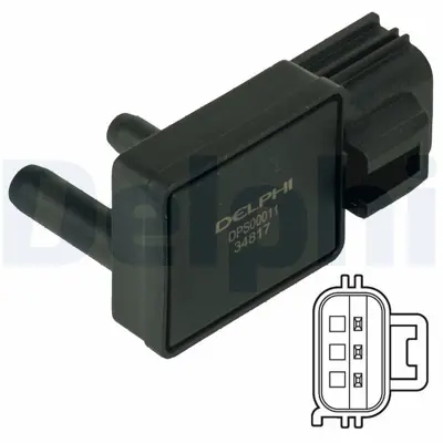 DELPHI DPS00011 Katalızator Sensor Dps Connect 02>12 V,347 06>14 Jumper Iıı- Boxer Iıı 2.2 Hdı GM 1606610880