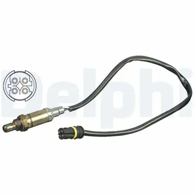 DELPHI ES11114-12B1 Oksıjen Sensoru (Katalızator Sonrası) Bmw E46 00>03 E39 00>03 E60 03>05 Z4 E85 03>05 GM 11787503441