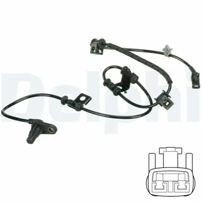 DELPHI SS20615 Abs Hız Sensörü Ön Sol Sportage 1,6-2,0 2011 -> GM 956703W300