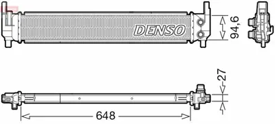 DENSO DRM02042 Radyatör. Motor Soğutması GM 5Q0121251EL