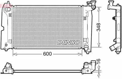 DENSO DRM50110 Radyatör. Motor Soğutması GM 164000D210