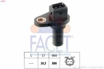 FACET 9.0028 Krank Mılı Konum Sensoru GM 95927321C, GM 95VW7F293AB, GM 9944264