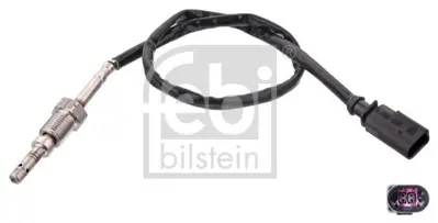 FEBI BILSTEIN 100803 Egzoz Sıcaklık Sensoru 2 Kutuplu Sıyah Crafter 12>16 T5 10>11 Caac Caae GM 3L906088DC