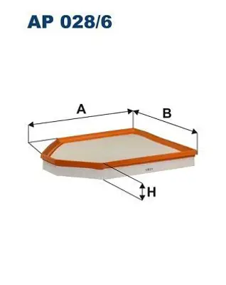 FILTRON AP 028/6 Hava Filtresi Bmw X3 F25 2.0i 28i 2011-2017 Bmw X4 F26 2.0i-2.8i 2014-2018 GM 13717601868