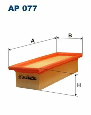 FILTRON AP 077 Hava Filitresi Punto 75 1.2 S Sx El Elx GM 71736125