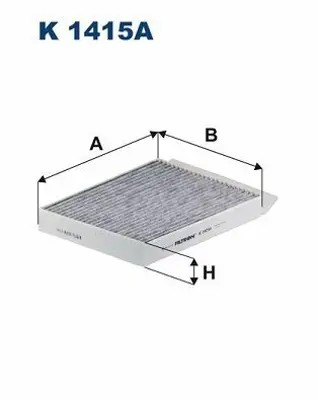 FILTRON K 1415A Polen Filitresi GM 4478300000, GM 4478300000C, GM 4478300000P, GM 4478300100, GM 4478300100C, GM 4478300100P, GM 4478353200, GM 4478353300, GM 4478353300SK1, GM 8354800