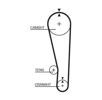 GATES K015268 Triger Seti 95 Dıs Vıtara 1.6 91- GM 530051710, GM ADK87301, GM KT1648, GM KTB541, GM VKMA96204