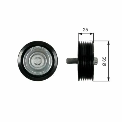 GATES T36433 Kayis Gergi Rulmani (Kanalli) X218 13>17 C218 11>17 W212 11>15 W221 11>13 W166 11>15 W463 12> C292 15>19 GM A2782020219