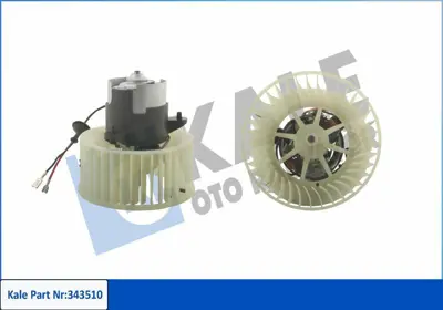 KALE 343510 Kalorıfer Motoru Opel Omega B 12v Otomatık Klimalı GM 90541102, GM 90542189