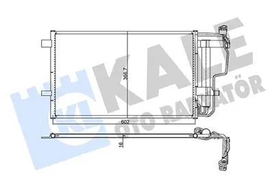 KALE 345490 Klima Radyatörü GM BBP261480C