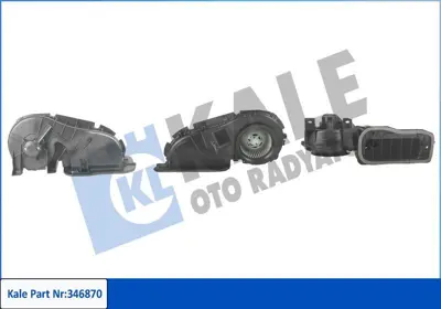 KALE 346870 Kalorıfer Motoru Clıo Iı Symbol I 97> GM 7701205899