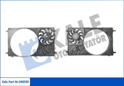 KALE 348590 Fan Motoru (Davlumbazli) Transit V363 2014> GM BK318C607DA