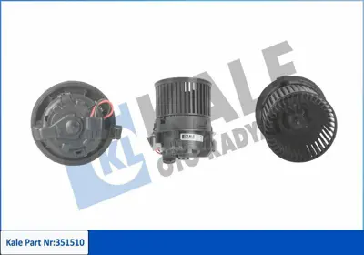 KALE 351510 Kalorıfer Motoru Peugeot 208 - 2008 - C3 Iıı Blower 1608182080, 87258, R0T101314DA