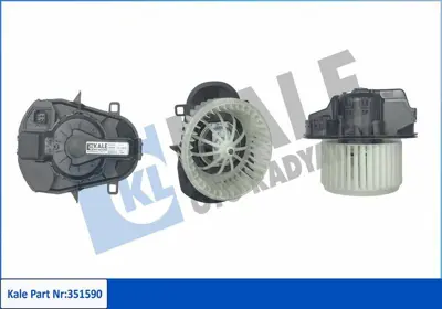 KALE 351590 Kalorıfer Motoru ( Fan - V2 ) Touareg 10>18 3.0 3.6 4.2 Fsı - Tdı GM 7P0820021B