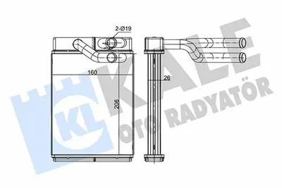 KALE 352115 Kalorıfer Radyatoru