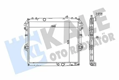 KALE 352600 Motor Su Radyatoru Hılux 2,5 3,0 Vıı 05> Manuel (660x525x30) GM 164000L120, GM 164000L160, GM 164000L270, GM 164000L290, GM 164000L340, GM 164000L250, GM 164000L310, GM 16400OL170, GM 164000L311, GM 164000L150