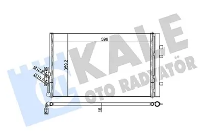 KALE 352610 Klima Radyatoru Bmw F25 F26 GM 9216143