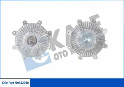 KALE 352760 Radyator Fan Termigi H100 Minibus 94>05 H100 Kamyonet 97>04 GM 2523742560, GM 2523742561