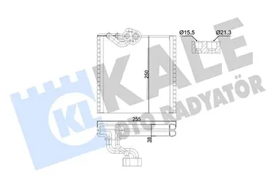 KALE 352995 Evoparatör GM 7701209856