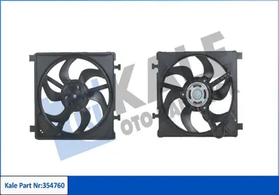 KALE 354760 Fan Motoru+davlumbaz 1,0 14> Mıı 12> Cıtıgo 12> GM 1J927156JE