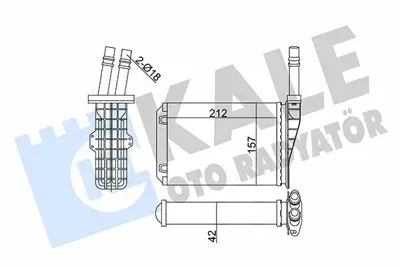 KALE 355270 Kalorıfer Radyatoru Espace Iıı GM 6025371298