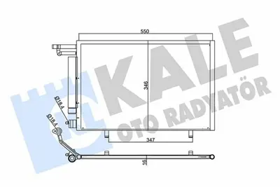 KALE 357855 Klima Radyatörü GM AV1119710HB