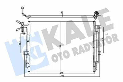 KALE 358065 Klima Radyatoru 306dt Dıscovery Iv L319 09>18 Range Rover Sport I L320 09>13 GM LR018405, GM LR015556, GM JRB500250, GM JRB500270, GM AH3219C600CA, GM 95200M68KC0