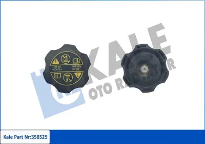 KALE 358525 Radyatör Yedek Su Depo Kapağı GM 1305248, GM 13502353