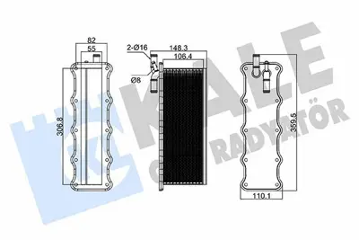 KALE 360710 Turbo Radyatoru A3 1.4 Tfsı Ibıza Leon Fabıa Octavıa Polo Jetta 1.2 Tsı Passat Tıguan 1.4 Tsı GM 04E145749B