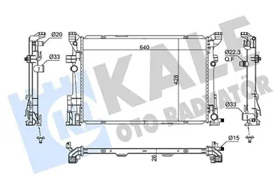 KALE 362885 Motor Su Radyatoru X156 13> W176 12>18 W246 11>18 C117 13>19 GM A2465001303, GM 67187, GM MS2653, GM ME328R002, GM RA0171040, GM 120113N, GM 58470, GM CR2170000P, GM 30002653, GM DCM2440