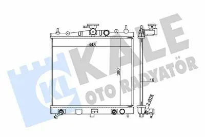 KALE 363200 Motor Su Radyatoru Nıssan Mıcra K12 Kasa 2003 2010 Otomatık Vıtes (350x383x16) GM 21460AX800, GM 21460BH50A, GM 21460AX200, GM 214609U01A, GM 21460BH40A, GM 214609U00A, GM 21460BH51A, GM 21460AX000, GM 21460AX100, GM 214603U500