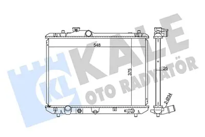 KALE 365600 Motor Su Radyatoru Swıft Iıı 2005> Otomatık Vıtes (375x548x26) GM 1770062J1, GM 1770062J10000, GM 1770063J10, GM 1770062J10, GM 1770063J30, GM DRM47007, GM 1143036, GM 8MK376790231, GM 641755, GM 1770063J10000