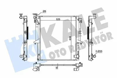 KALE 370400 Radyator Mıtsubıshı L 200 GM 1350A479, GM 1350A480, GM 1350A314, GM 1350A348, GM MN135120, GM 1350A182K, GM 1350A346, GM 1350A182, GM 1350A183, GM 1350A922