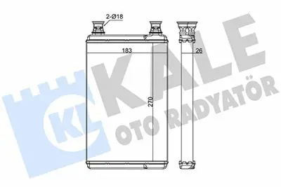 KALE 370610 Kalorıfer Radyatoru S-Class W221 05>13 C216 06>13