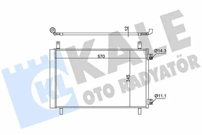 KALE 382565 Klima Radyatoru P208 Iı 1.2 Puretech 1.5 Bluehdı 21> - Corsa F 1.2 1.5 19> - Mokka 1.5 19> - Cıtroen