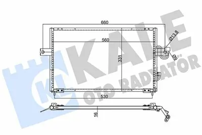 KALE 386400 Klima Radyatoru Komple Hyundaı Accent 1994-2000 GM 9760622000, GM 9760622010, GM 9760622020, GM 9760622050, GM 9760622051, GM 8283002, GM 8283006, GM 8FC351037271, GM 754M10, GM 94395