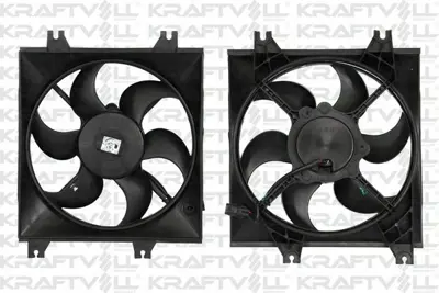 KRAFTVOLL 08120054 Radyator Fanı Accent Admıre 1.3 - 1.5 - 1.6 00-> Klima Fanı GM 9773025000, GM 9773725000, GM 9773525000, GM 9778625001, GM 5281010, GM 8EW351034531, GM 85086, GM 80150SR3K01, GM 80151SR3013, GM 80152SR3000