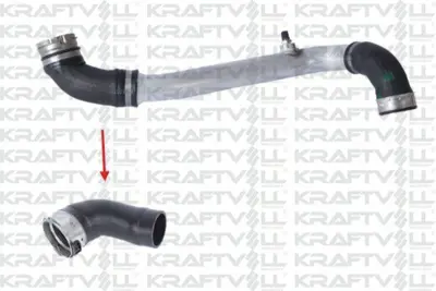 KRAFTVOLL 10033635 Turbo Hortumu Bmw  X5 E53 3.0 D Metal Boru Harıc GM 11617799395