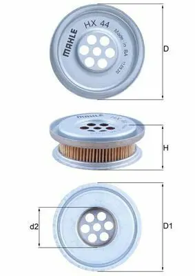 BEHR MAHLE HX 44 Hidrolik Filtre Mercedes Benz C180-C200 94-00 C230 Kompressor 95-00 4661604, 4660704, A0004661604, A0004660704, A0004662104, 4662104, 4661304, 4661304cpl1, 4661604cpl2, 4661680