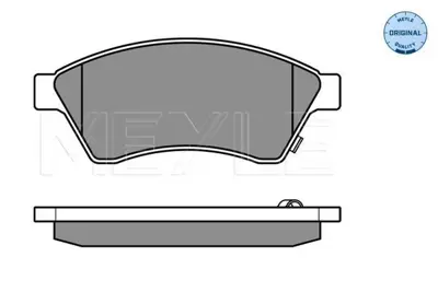 MEYLE 025 250 3118/W Fren Balatası Opel Astra J  Aveo T300 Cruze Ön GM 13412272, GM 42589333, GM 542120, GM 95516191