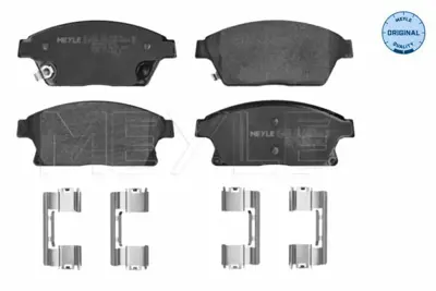 MEYLE 025 250 3418/W Fren Balatası Opel Astra J-Mokka-Cruze 1.6-2.0d Ön 101720379, 13237752, 13237765, 13237766, 13237767, 13237768, 13300867, 133011207, 13301207, 13301208