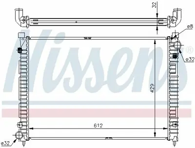 NISSENS 64301A Motor Su Radyatoru Land Rover Freelander 1.8 Mekanık - Otomatık GM PCC000111