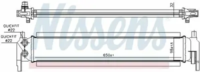 NISSENS 65318 Turbo Radyatoru Golf Vıı 12> Touran 15> Audı A3 12> Q2 16> Leon 12> Octavıa Iıı 12> Yetı 15>17 GM 5Q0121251EL